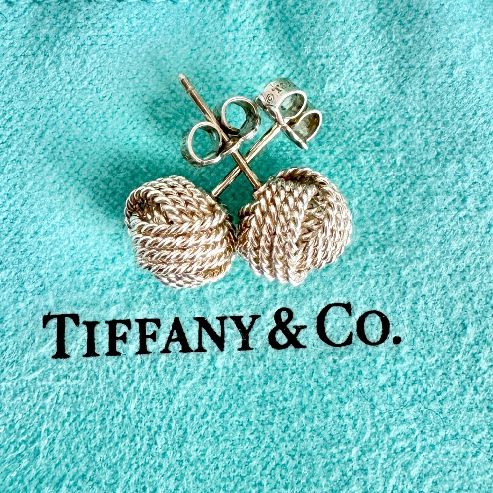 Tiffany Love Knot Earrings